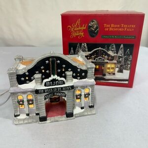 Vintage A Wonderful Holiday Collection “The Bijou Theatre of Bedford Falls”